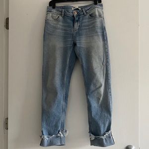 Zara boyfriend jeans. Size 8.